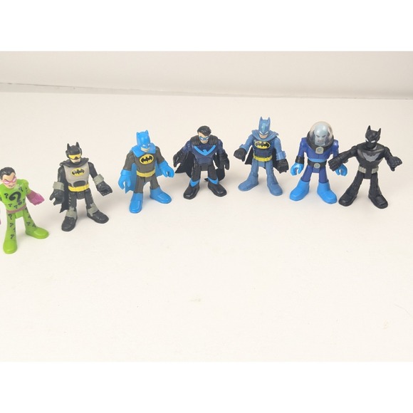 Fisher-Price Other - Imaginext DC Super Friends Action Figure Lot‎ 7 Super Heroes Villains